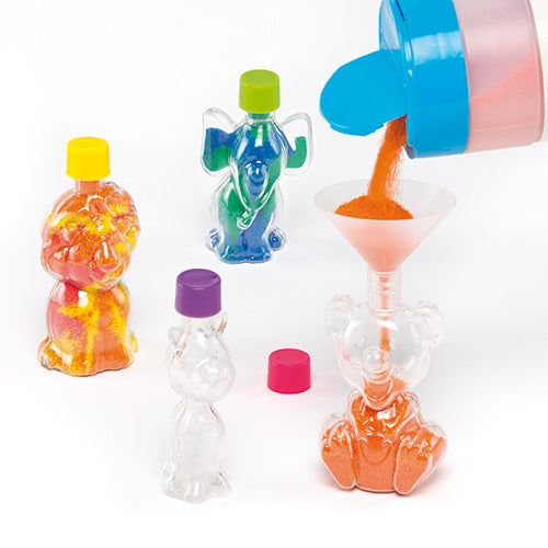 Animal Sand Art Bottles (Pack of 6)