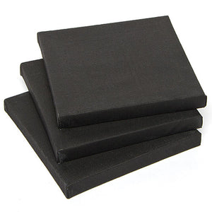 Black Mini Painting Canvases (Pack of 3)