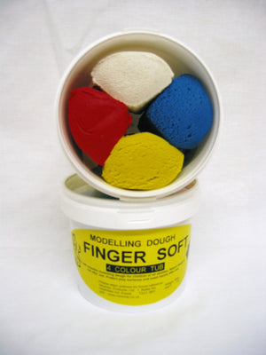 Finger Soft Dough Pk 4