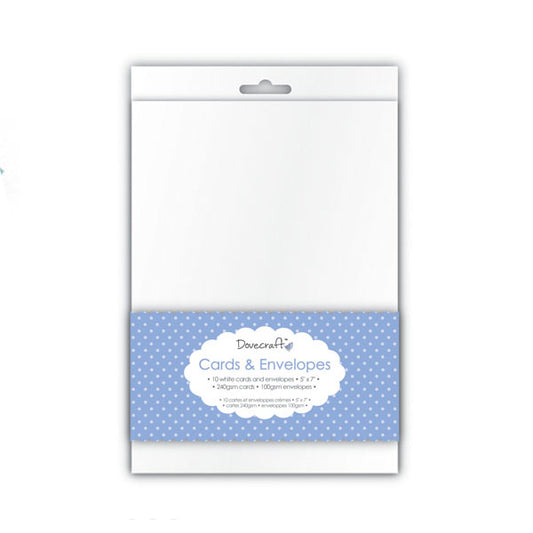 White Rect 5X7 (10 pk)