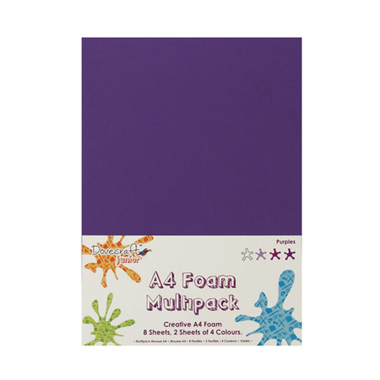 Dovecraft A4 Foam Purple