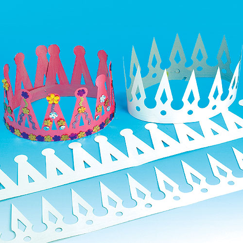 Card Crown Blanks (Pack of 12)