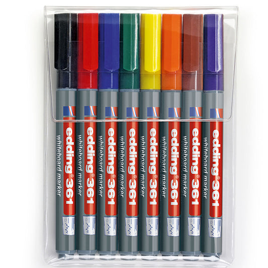 EDDING 361 BOARD MARKER SET OF 8