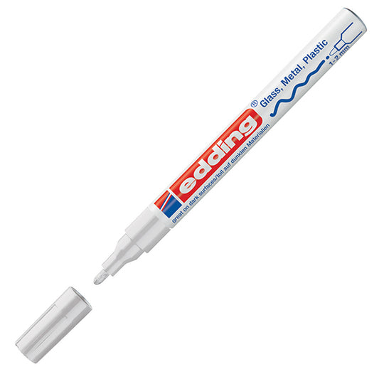 Edding 751 Paint Marker White 049