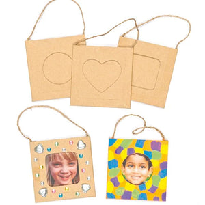 Mini Hanging Craft Photo Frames (Pack of 12)