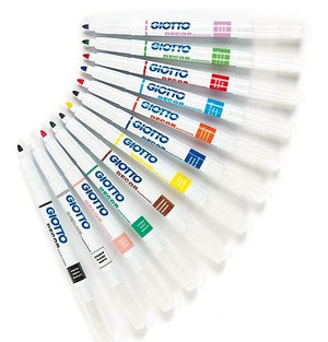 Giotto Décor Multisurface Paint Markers 12