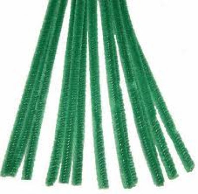 Pipe Cleaners-Green12"(25)