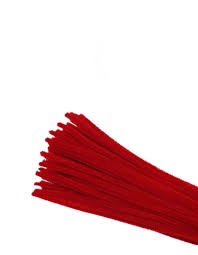 Pipe Cleaners Red 12
