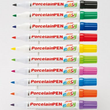 PORCELAIN PAINT PENS FINE TIP PK.5 PACK A