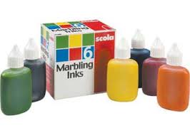 Marbling Paint Ink Large 6 Colours