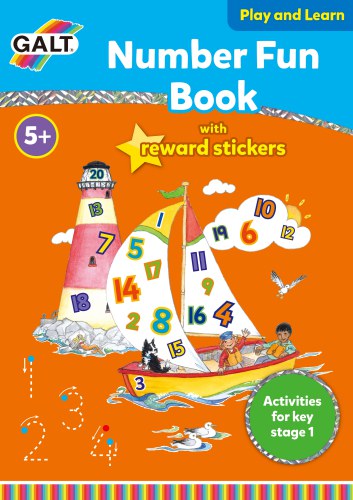 GALT Play & Learn Activity Book - Number Fun