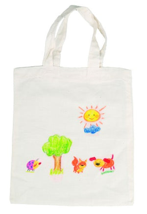 PAINT YOUR OWN COTTON BAG LG.