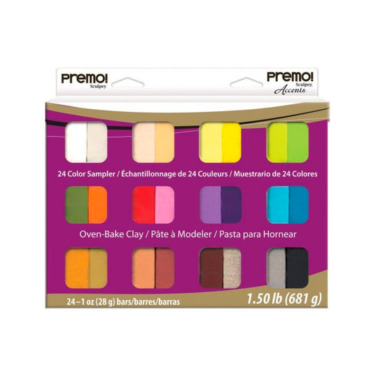 Premo Sculpey Multi Pack 24 x 1oz