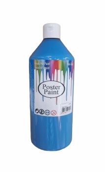 Poster Paint Light Blue 1 Litre