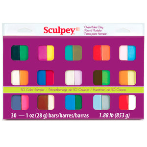 Sculpey Iii 30 Piece Sampler