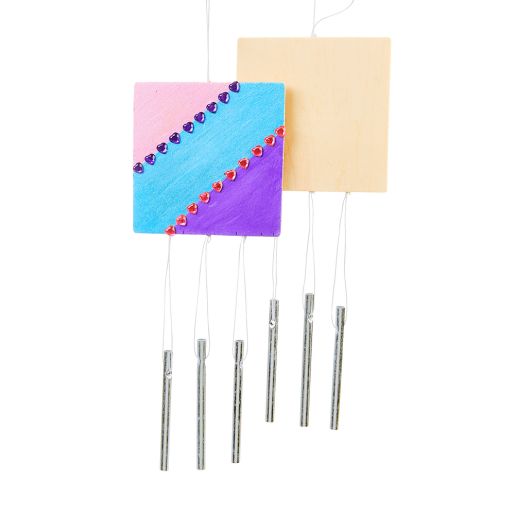 Wooden Wind Chimes - Set of 12