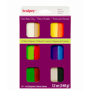 Sculpey Iii Multipack Classics 12 X 1Oz