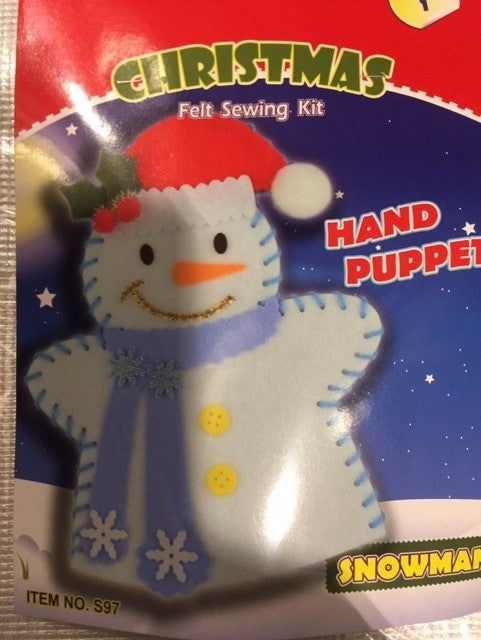 Felt Sewing Kit Snowman
