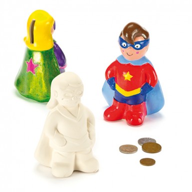 Star Heroes Ceramic Coin Banks (pack of 2)