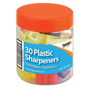 Plastic Pencil Sharpeners Value Pack (Tub of 30)
