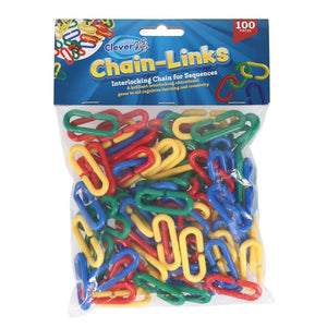 Clever Kidz 100pcs Chain-links