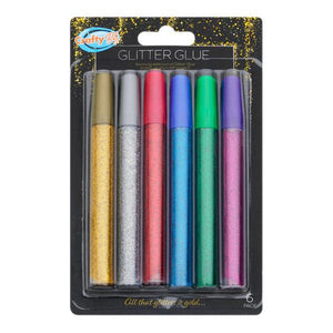 6X15g Glitter Glue