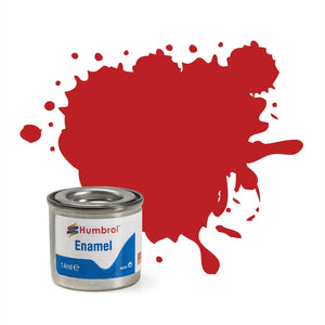 HUMBROL 14ML- SCARLET MATT