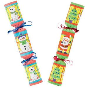 Christmas Character Cracker Kits (Pack of 6)