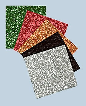 Glitter Adhesive Paper A4(5)