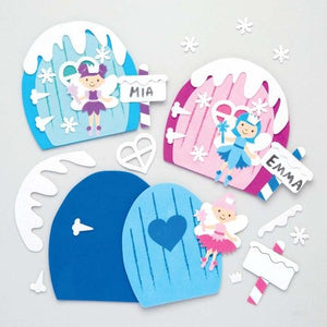 Winter Fairy Door Kits (Pack of 4)