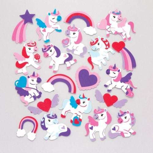 Love Unicorn Foam Stickers (Pack of 120)