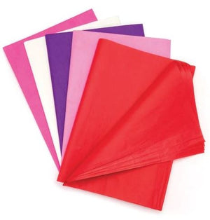 Red, Pink & Purple Tissue Paper Value Pack (Pack o