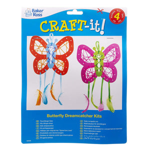 Butterfly Dreamcatcher Kits (Pk4)