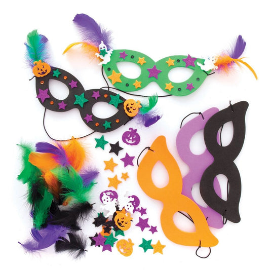 Halloween Mix &#38;amp; Match Mask Kits (Pack of 8)