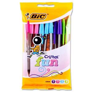 Bic Pk10 Ballpoint Pens - Fun