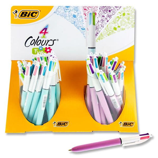 BIC 4 COLOUR PASTEL PEN