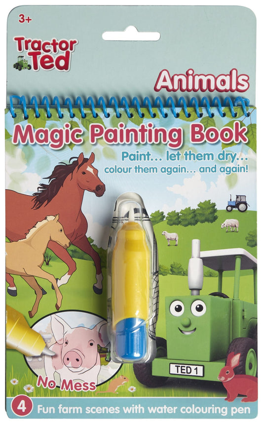 Tractor Ted Magic Painting Book-Animals
