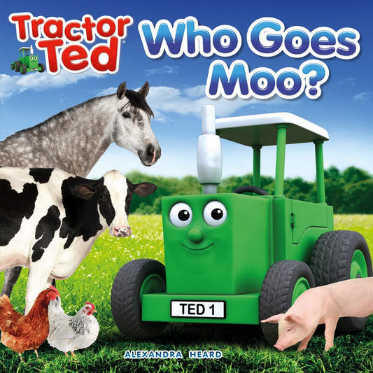 Tractor Ted Book - Who Goes Moo?
