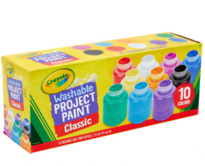 Crayola 10 Washable Kids Paint