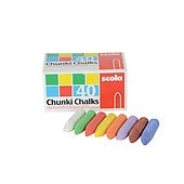 Chunki Coloured Chalk Box Of 40