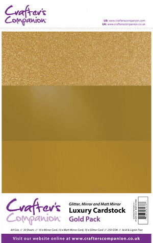 Luxury Cardstock Pk-Gold