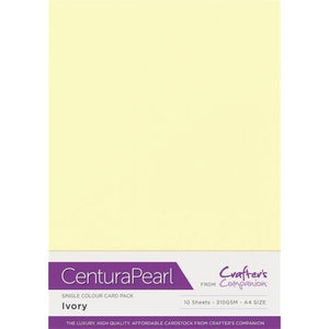 Centura Pearl Single Colour 10 Sheet Pack - Ivory