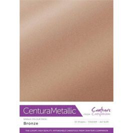 Centura Metallic Single Colour 10 Sheet Pack - Ros
