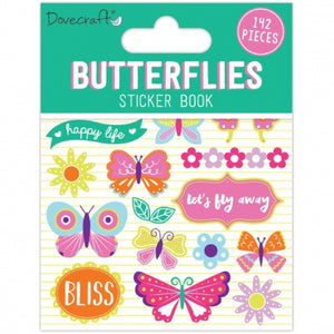 DC Sticker Book - Butterflies