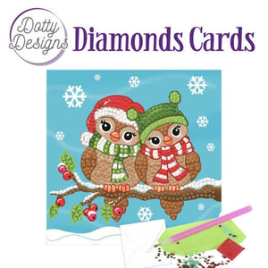 Dotty Designs Diamonds Cards - Christmas Birds