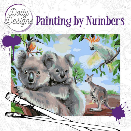 Dotty Design PBN-Wild Animals