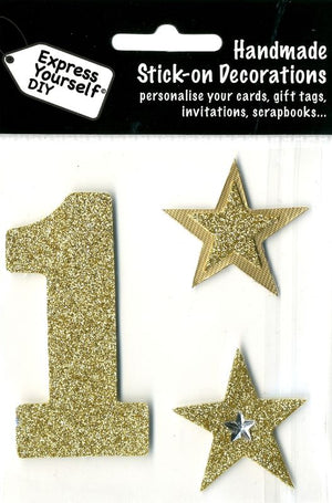 TOPPERS-GOLD NUMBER (1)