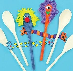 Wooden Spoon Pals (Pack of 8)
