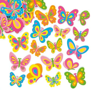 Butterfly Foam Stickers (Pack of 102)