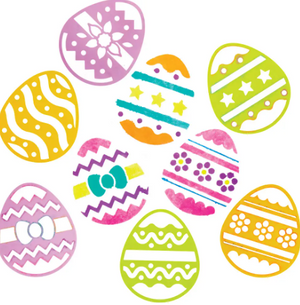 Easter Egg Stencils ( 6)